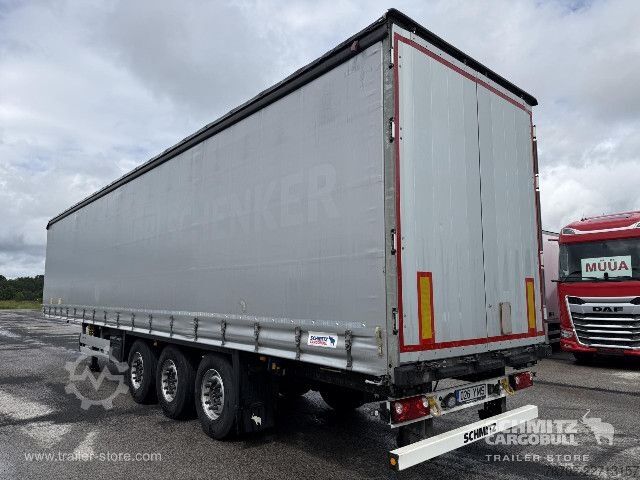 Auflieger mit Pritsche & Plane Schmitz Cargobull Curtainsider Standard