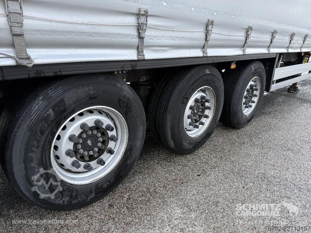 Auflieger mit Pritsche & Plane Schmitz Cargobull Curtainsider Standard