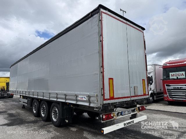 Auflieger mit Pritsche & Plane Schmitz Cargobull Curtainsider Standard