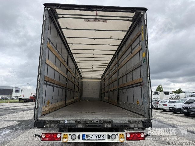 Auflieger mit Pritsche & Plane Schmitz Cargobull Curtainsider Standard