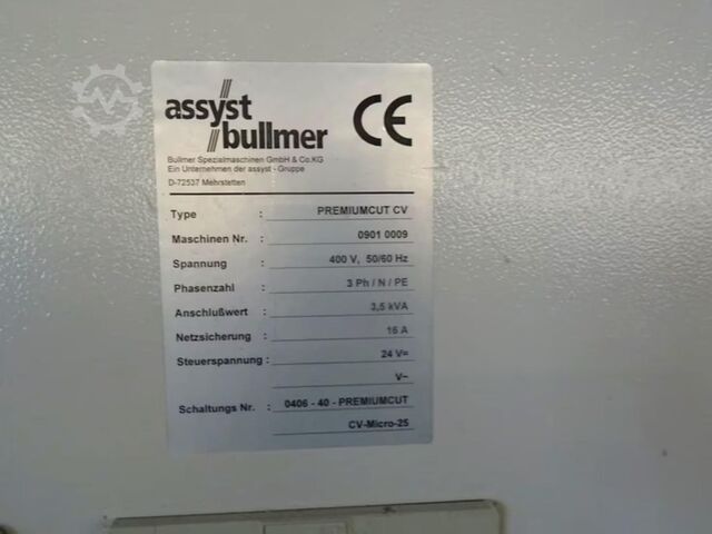Flachbett-Cutter Bullmer PremiumCUT CV