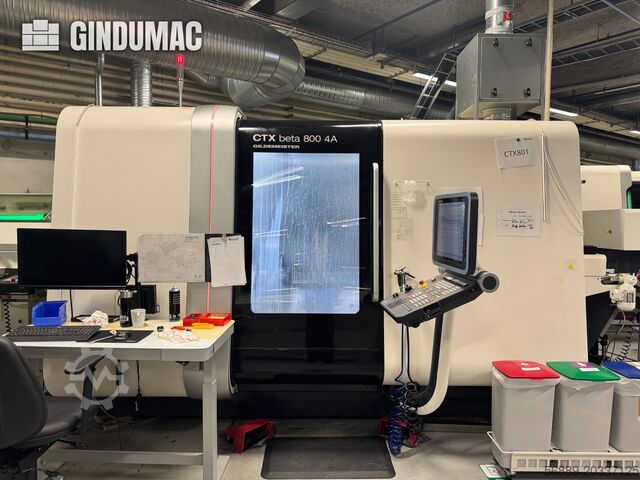 Vertical Turning Machine DMG MORI CTX Beta 800 4a