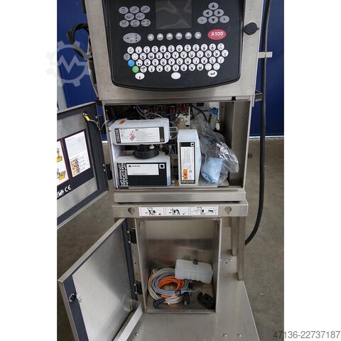 Ink Jet Drucker für bottle label DOMINO A300