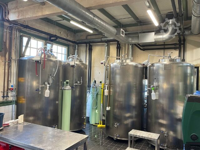Beverage production machine Labu 5/10HL Brewhouse + 4 tanks 12HL