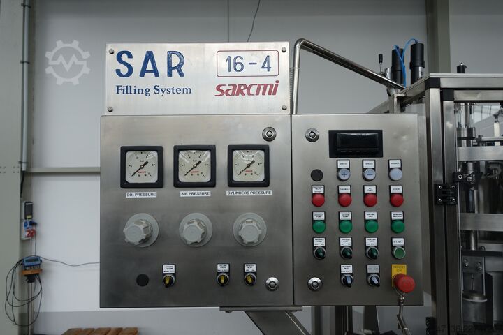Füller und Verschliesser 16-4 Bier Sarcmi SAR-16