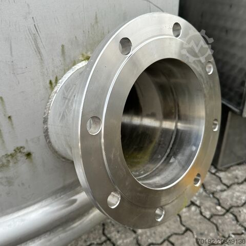 4413 liter heatable/coolable vacuum pressure vessel made of V4A with propeller agitator HANAG B0037