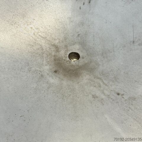 6875-liter heatable/coolable vacuum pressure vessel made of V4A with side-mounted propeller agitator INOX - MAURER AG B0036