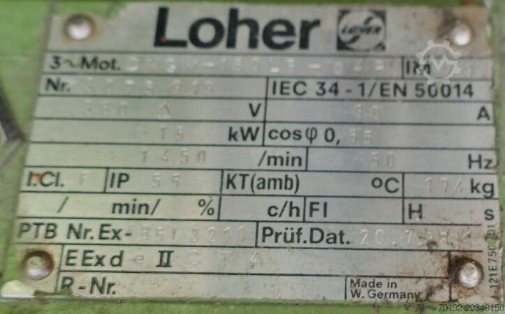 8550 liter steam-heated reactor vessel, Aisi 316 with anchor agitator Heinrich Nowak 9928