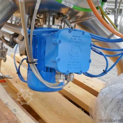 Unused 150 liter mobile heat-/coolable pharma process vessel, Aisi 316 with magnetic agitator Raff & Grund 9889