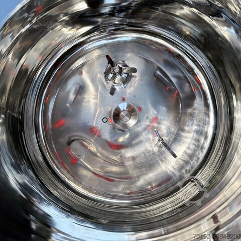 420 litre heatable/coolable pressure vessel made of V4A with insulating jacket  9865