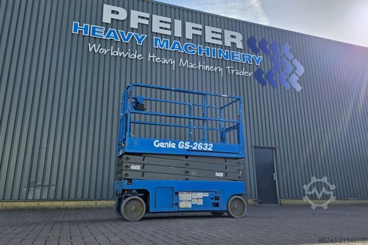 Scherenhebebühne Genie GS2632 Electric, 10m Working Height, Non Marking T