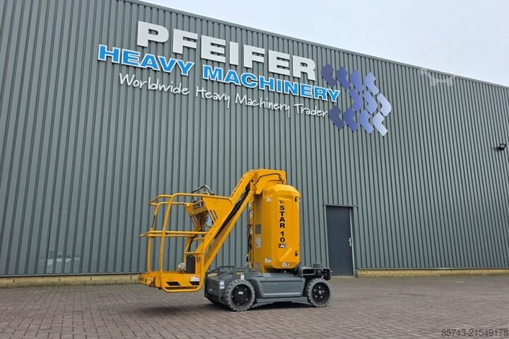 Scherenhebebühne Haulotte STAR 10 Electric, 10m Working Height, 3m Reach, 20