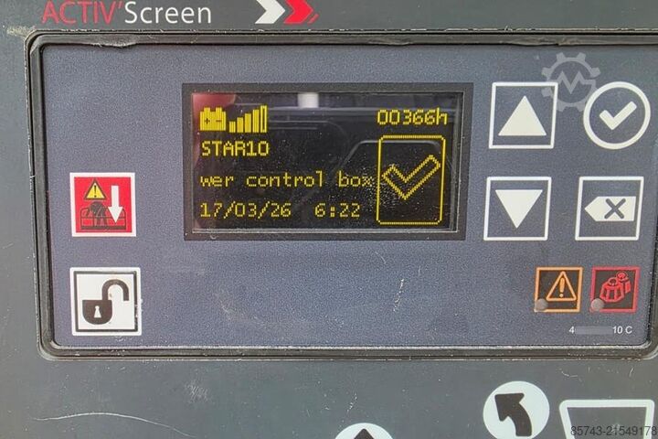 Scherenhebebühne Haulotte STAR 10 Electric, 10m Working Height, 3m Reach, 20