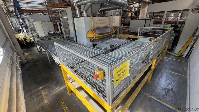 Sheet metal deburring machine Fladder Danmark A/S 300/Gyro 1300 VAC