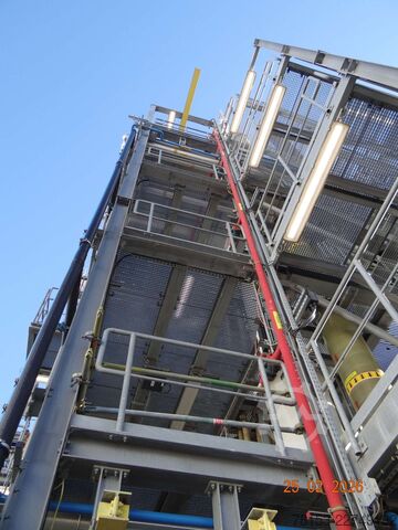 Thermische Oxidationsanlage mit Abgasreinigung Dürr Ecopure Var 2206