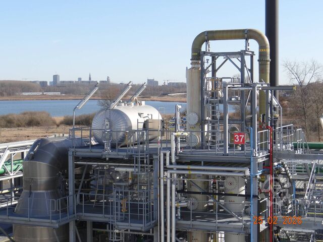 Thermische Oxidationsanlage mit Abgasreinigung Dürr Ecopure Var 2206