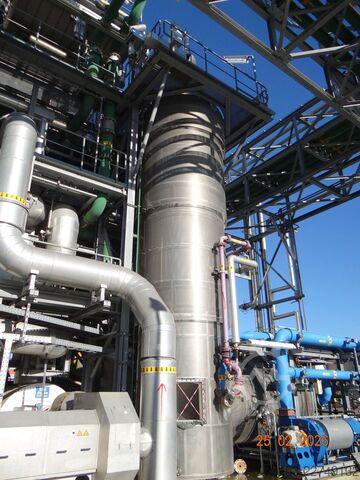 Thermische Oxidationsanlage mit Abgasreinigung Dürr Ecopure Var 2206