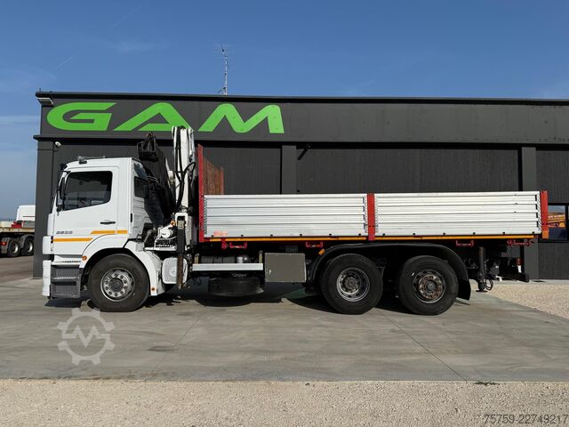 Autokran Mercedes-Benz Atego 2533 Kipper + Kran Bonfiglioli 6x2