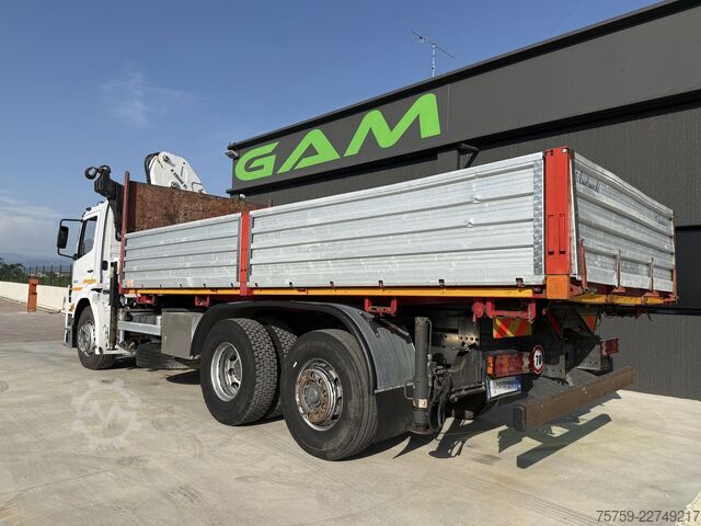 Autokran Mercedes-Benz Atego 2533 Kipper + Kran Bonfiglioli 6x2
