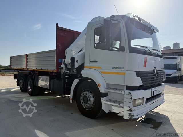 Autokran Mercedes-Benz Atego 2533 Kipper + Kran Bonfiglioli 6x2