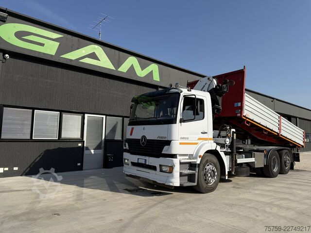 Autokran Mercedes-Benz Atego 2533 Kipper + Kran Bonfiglioli 6x2