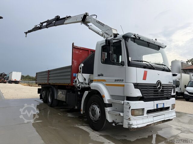 Autokran Mercedes-Benz Atego 2533 Kipper + Kran Bonfiglioli 6x2