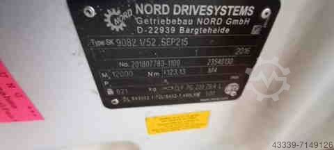 Heavy duty gearbox NORD DRIVESYSTEMS GMBH SK9082.1/52