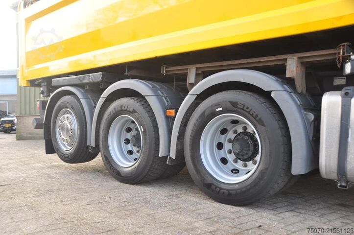 Kipper mit Kran Scania G450 8X4 KIPPER + PALFINGER KRAAN