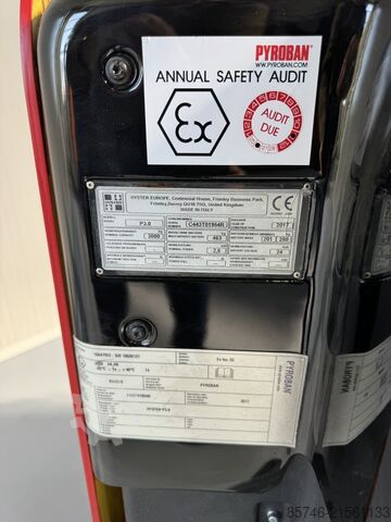 P 3.0 Atex Pyroban EX 2G / Zone 1 !! NEUE Batterie !! HYSTER P 3.0  Atex Pyroban EX 2G / Zone 1 !! NEW battery !!