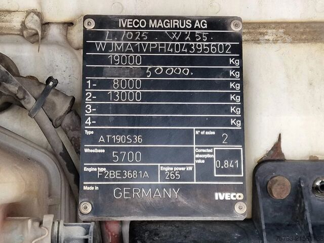 Suitcase Iveco Stralis 360 - 4x2 - Box with sidedoors - Loadli...