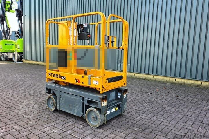 Scherenhebebühne Haulotte Star 6 Electric, Non Marking Tyres, 5.8m Working H