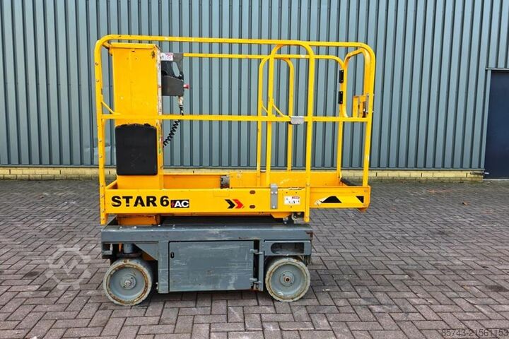 Scherenhebebühne Haulotte Star 6 Electric, Non Marking Tyres, 5.8m Working H