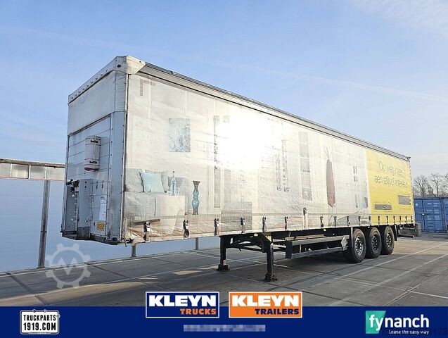 Schiebeplanen SCHMITZ SCS 24/L - 13.62 E B KOOIAAP 2X LIFT AXLE