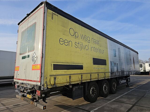 Schiebeplanen SCHMITZ SCS 24/L - 13.62 E B KOOIAAP 2X LIFT AXLE