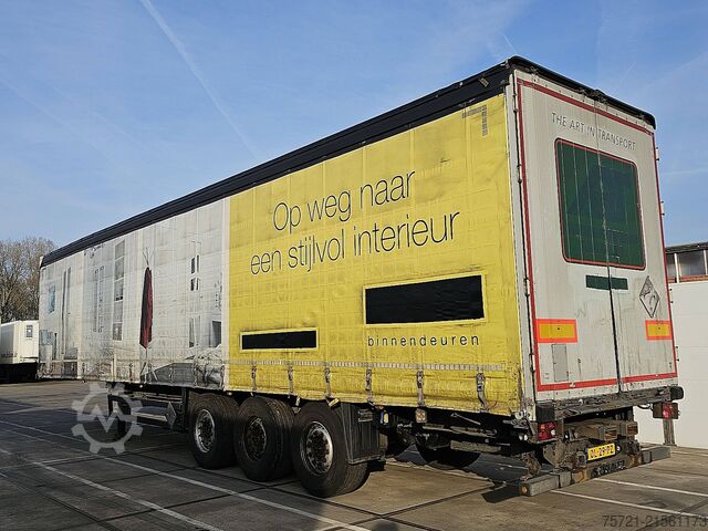 Schiebeplanen SCHMITZ SCS 24/L - 13.62 E B KOOIAAP 2X LIFT AXLE