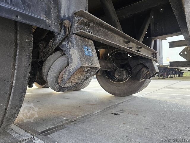 Schiebeplanen SCHMITZ SCS 24/L - 13.62 E B KOOIAAP 2X LIFT AXLE