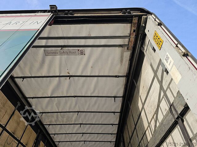 Schiebeplanen SCHMITZ SCS 24/L - 13.62 E B KOOIAAP 2X LIFT AXLE