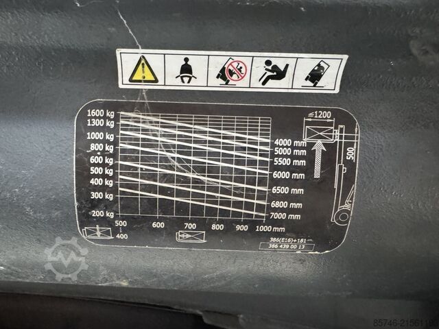 E 16 - 386 / 02 Evo - Atex Pyroban EX 3G / Zone 2 * Triplex FFL !! NEUE Batterie !! LINDE E 16 - 386 / 02 Evo - Atex Pyroban EX 3G / Zone 2 * Triplex FFL !! NEW battery !!