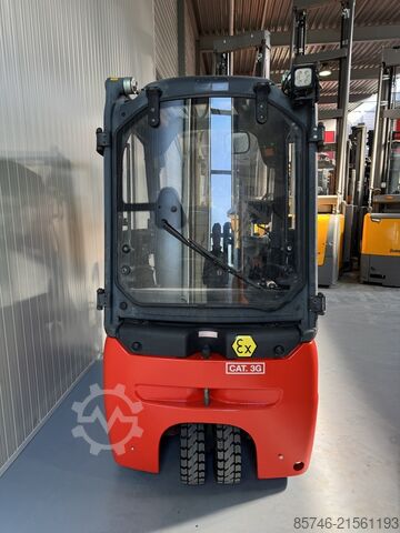 E 16 - 386 / 02 Evo - Atex Pyroban EX 3G / Zone 2 * Triplex FFL !! NEUE Batterie !! LINDE E 16 - 386 / 02 Evo - Atex Pyroban EX 3G / Zone 2 * Triplex FFL !! NEW battery !!