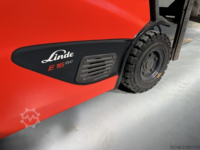 E 16 - 386 / 02 Evo - Atex Pyroban EX 3G / Zone 2 * Triplex FFL !! NEUE Batterie !! LINDE E 16 - 386 / 02 Evo - Atex Pyroban EX 3G / Zone 2 * Triplex FFL !! NEW battery !!