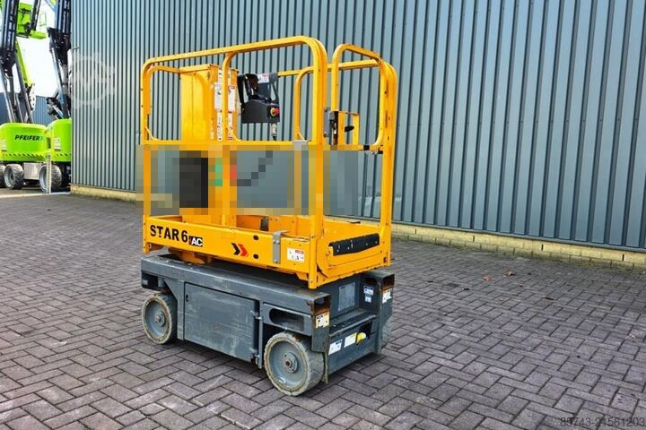 Scherenhebebühne Haulotte Star 6AE Electric, Non Marking Tyres, 5.8m Working