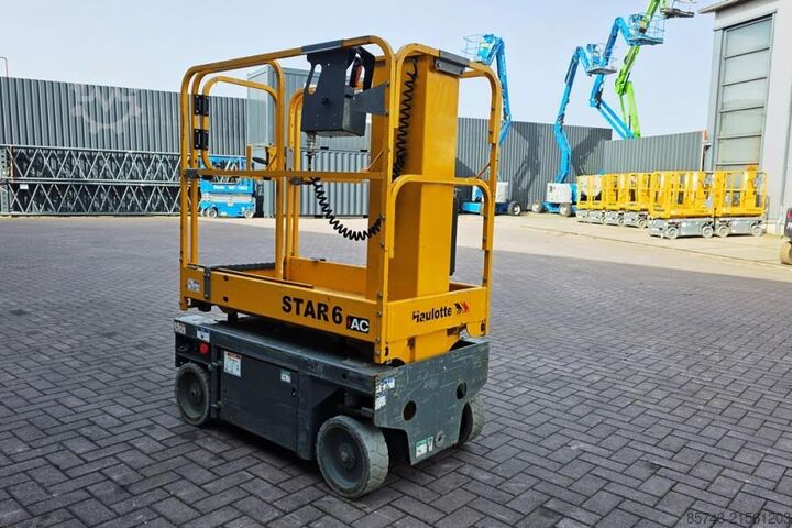 Scherenhebebühne Haulotte Star 6AE Electric, Non Marking Tyres, 5.8m Working