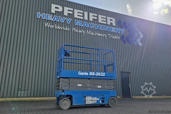 Radlader Genie GS2632 Electric, Batteries 2025, 10m Working Heigh