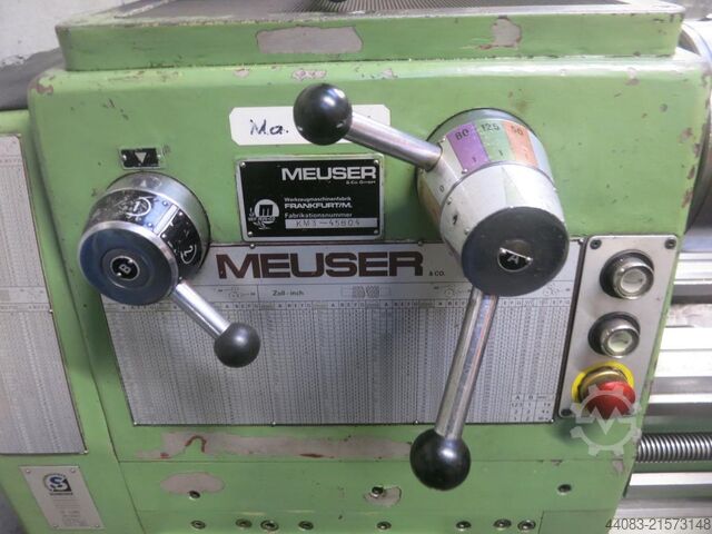 Leit- und Zugspindeldrehmaschine Meuser KM3-45804