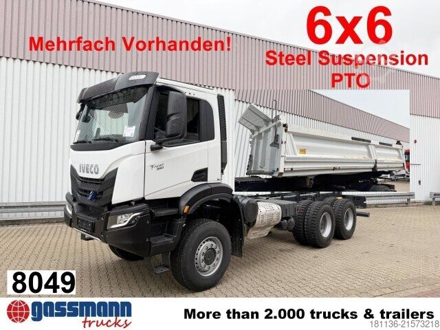 Kipper LKW Iveco T-Way 360 6x6, ca. 9m³, 3x VORHANDEN!