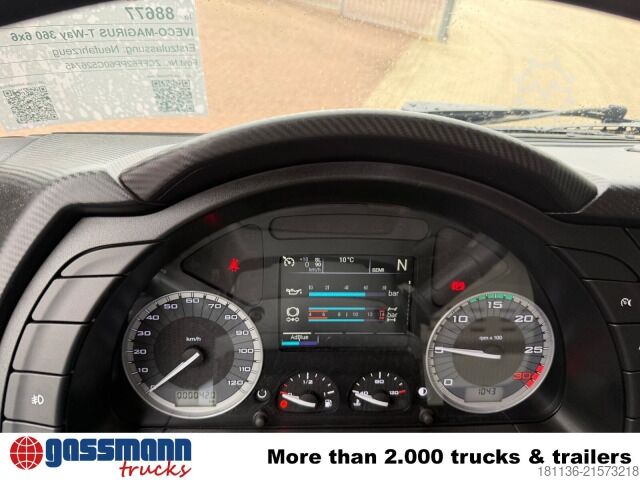 Kipper LKW Iveco T-Way 360 6x6, ca. 9m³, 3x VORHANDEN!