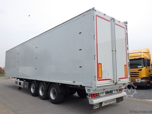 Auflieger mit Walkingfloor KNAPEN K 100 Schubboden 92 m³/Luft/Lift/Plane/Boden10mm