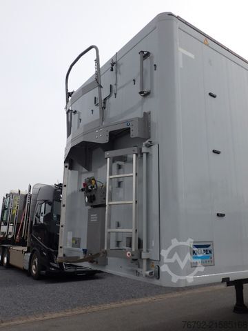 Auflieger mit Walkingfloor KNAPEN K 100 Schubboden 92 m³/Luft/Lift/Plane/Boden10mm