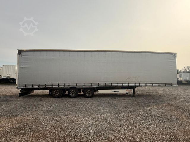 Auflieger mit Pritsche & Plane KRONE SDP 27 Schiebeplanenauflieger