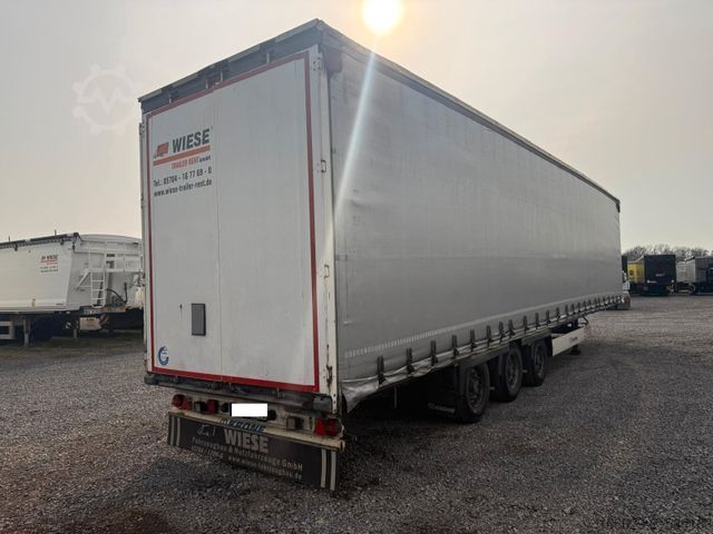 Auflieger mit Pritsche & Plane KRONE SDP 27 Schiebeplanenauflieger